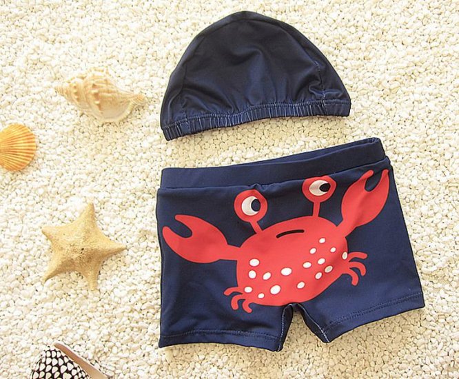 Ji Hoon Mister Crabby Swimming Pants with Cap