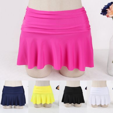 High Waist Tummy Tuck Swimming Skirt Mix n Match
